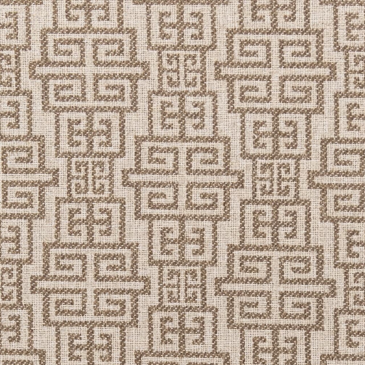 Upholstery Fabric - Beige & Taupe Abstract & Geometric,Greek Key Upholstery Fabric 54 Inches"
